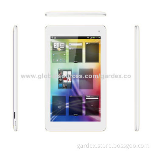 7-inch Android Tablet PCs, Polymer Battery, 30,00mAh/3.7V, 1GB RAM, 0.3MP Front, 2.0MP Back Cameras
